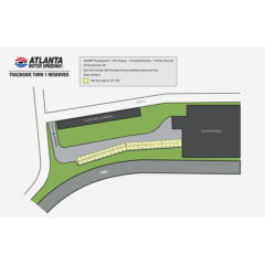 Trackside Turn One Campground Map 